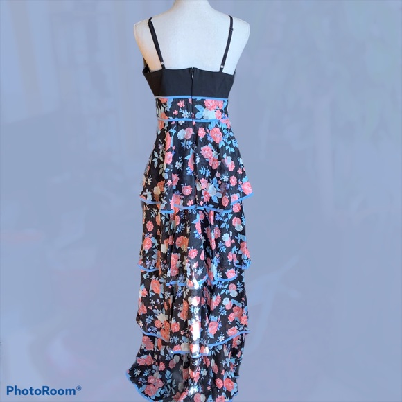 Anthropologie Foxiedox Floral Layered/ Tiered Maxi - Picture 4 of 10